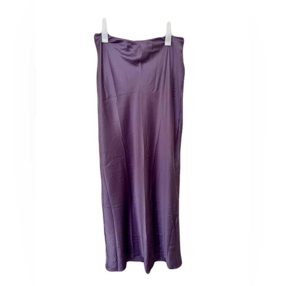 NWOT Victoria's Secret Satin Purple Skirt Size S